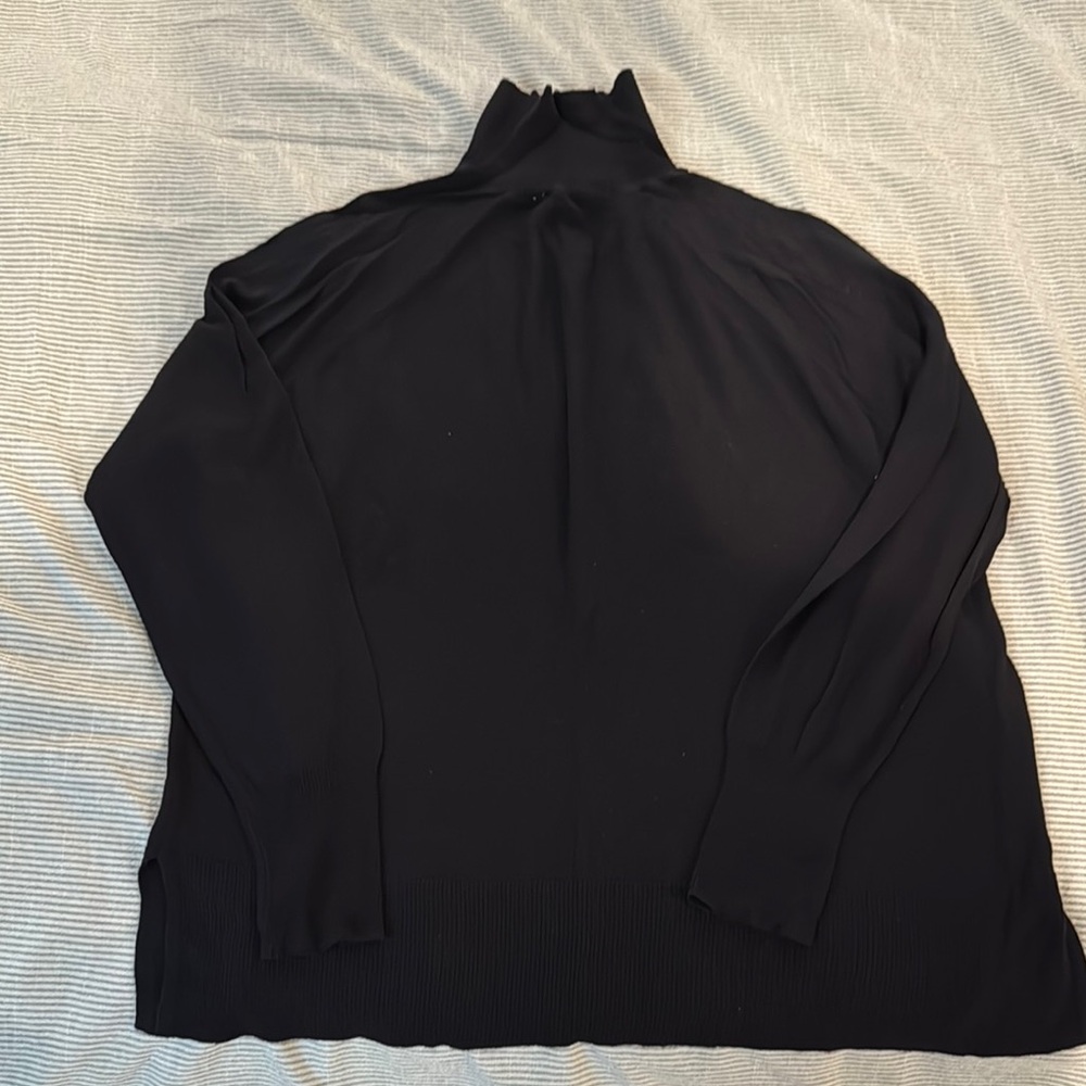 Black Turtleneck Sweater
